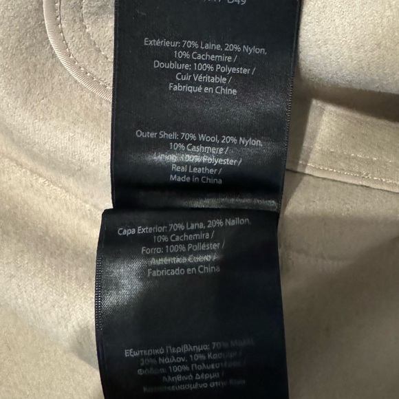 Mackage MAI-CN Double-face wool wrap coat - Picture 12 of 12